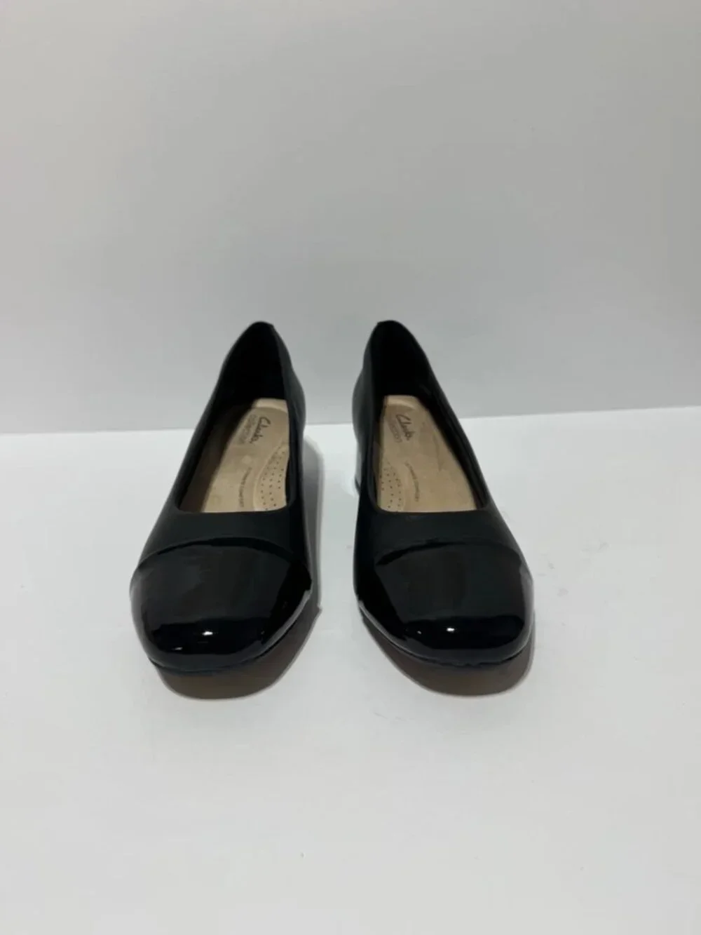 Clark’s Womens Marilyn Sara Pump Heels Black Size Size 9W